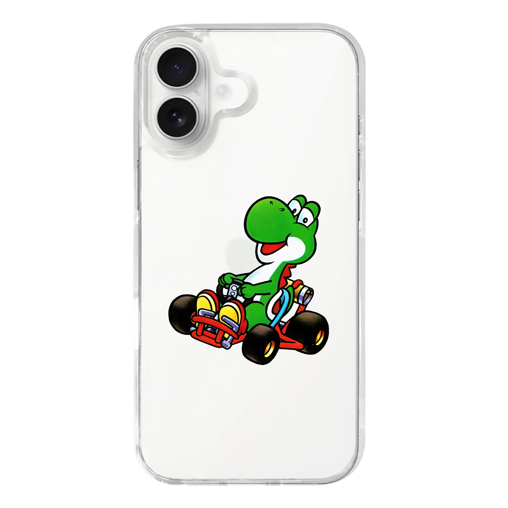 マリオ グッズ ヨッシー - iPhone 17シリーズ 透明スマホケース – 薄型・耐衝撃・精密フィット保護カバー